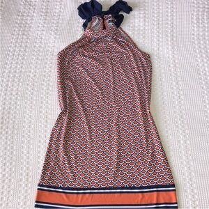 Auburn or UVA Orange and Blue Game Day Dress